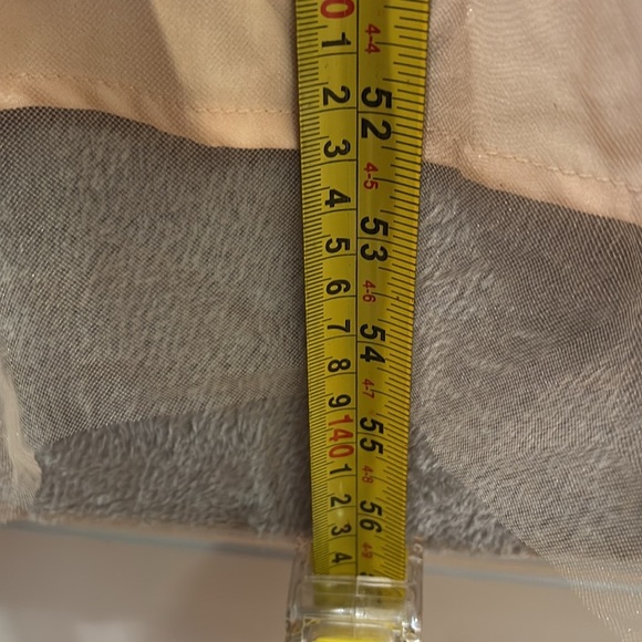 Evening Gown Prom Special Occasion Event Peach Sequined Cap Sleeve Dress Sz 4XL - Picture 3 of 6